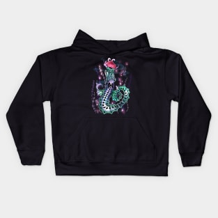 Shy seahorse Kids Hoodie